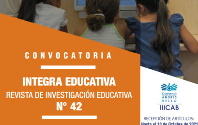 Convocatoria  Revista Integra Educativa N° 42 Tema: Educomunicación / Medios de comunicación y educación