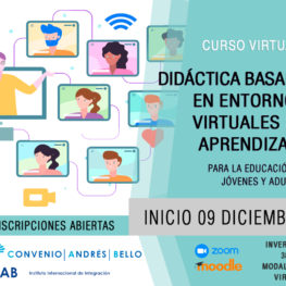 Curso Virtual: Didáctica Basada en Entornos Virtuales de Aprendizaje para  la Educación de Jóvenes y Adultos | Instituto Internacional de Integración