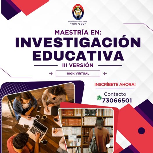 Maestría en Investigación Educativa 3ra Versión