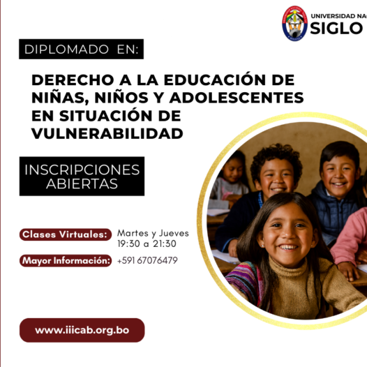 Diplomado en Derecho a la Educación de Niñas, Niños y Adolescentes en Situación de Vulnerabilidad
