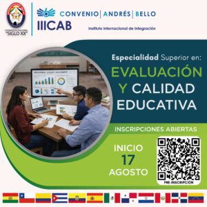 Especialidad superior en: Evaluación y calidad educativa