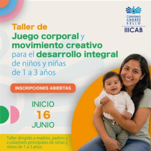 Curso - taller: Juego corporal y movimiento creativo para el desarrollo integral de niños y niñas de 1 a 3 años