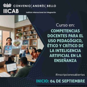 Curso -virtual: Competencias docentes para el uso pedagógico, ético y crítico de la inteligencia artificial en la enseñanza