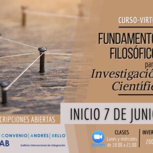 Curso virtual: Fundamentos Filosóficos para la Investigación Científica