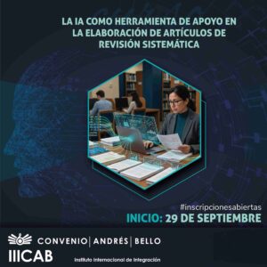 Curso- virtual: La IA como herramienta de apoyo en la elaboración de artículos de revisión sistemática